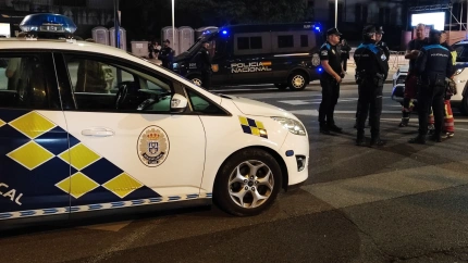 Agentes de la Policía Local de Lugo