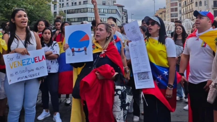 Egleé Torres, presidenta de la Asociación Venezolana Navarra
