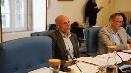 El diputado del PP José Mª Fernández en una sesión plenaria