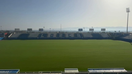 Estado del terreno de juego del Artés Carrasco, actualmente