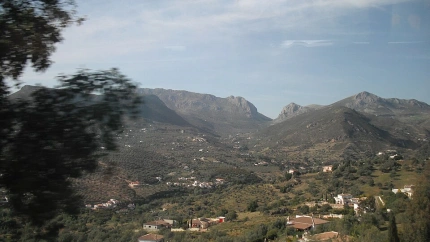Vista del municipio de Alcaucín
