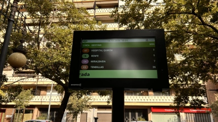 Panel informativo