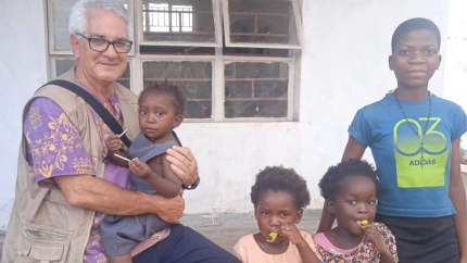 Álvaro Marín, padre carmelita de Calahorra, misionero en Malawi (África)