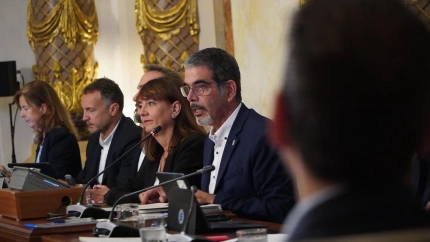 Eneko Goia en el último pleno de Política General