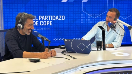 Juan del Val, en El Partidazo de COPE, junto a Juanma Castaño