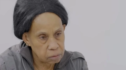 Captura de pantalla de Bernarda, la mujer que pasó meses durmiendo en la T4 de Barajas