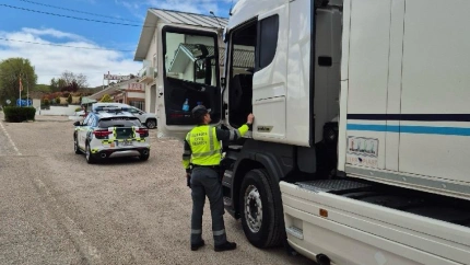 El conductor fue localizado mientras circulaba por la A-2 a la altura de Arcos de Jalón en Soria