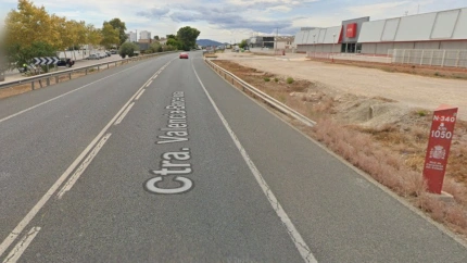 Nacional 340a en Vinaròs