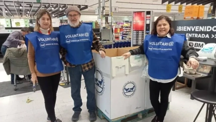 Voluntarios del Banco de Alimentos de La Rioja