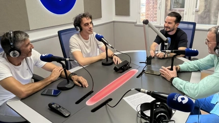 Gurrea en los estudios de COPE Valencia