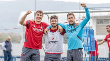 Entrenamiento de Osasuna