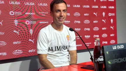 Borja Jiménez en sala de prensa