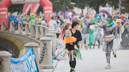 Imagen de otra edición de la Carrera ENKI en A Coruña