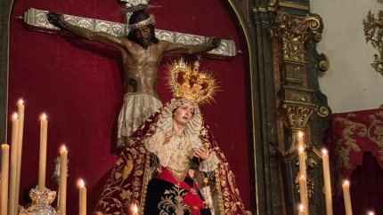 Altar de cultos de la Virgen de la Consolación