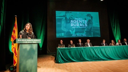 17/10/2025 La consellera de Interior y Seguridad Pública, Núria Parlon, en el Día del Cuerpo de Agents RuralsSOCIEDAD GOVERN