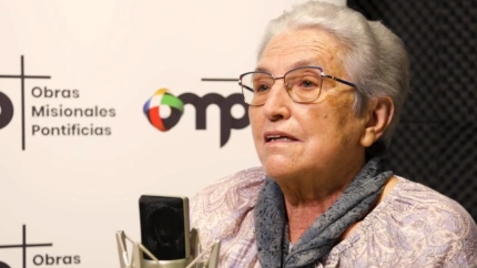 Julia Aguiar, misionera en Benin