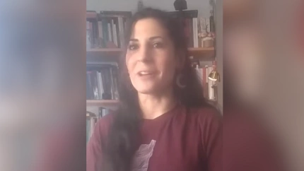 Celeste Muñoz, historiadora, en el vídeo