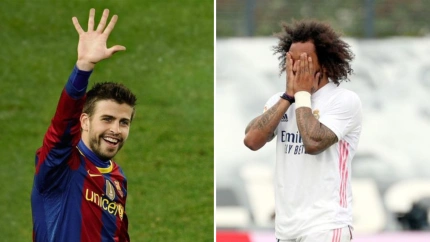 Gerard Piqué y Marcelo