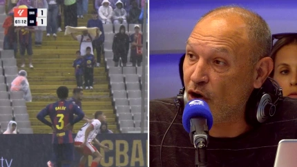 Pedro Martín, especialista arbitral de Tiempo de Juego, está de acuerdo con la decisión de anular el gol a Cubarsí por falta previa de Eric García