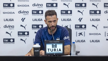 Corberán, en la previa del Alavés-Valencia