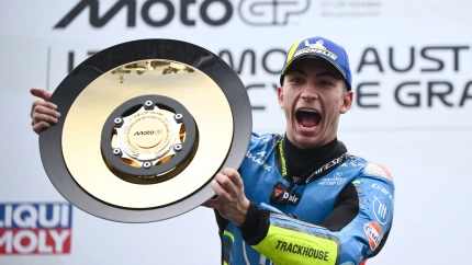 Raúl Fernández consiguió este domingo en Phillip Island su primera victoria en MotoGP.