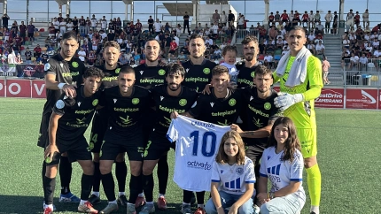 Once del Extremadura en Lebrija ante el Antoniano