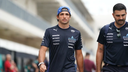 Carlos Sainz, durante el pasado GP de EEUU