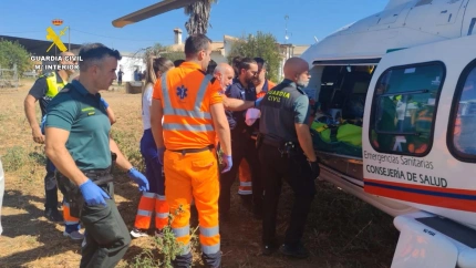 La rápida actuación de la Guardia Civil fue clave