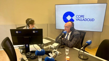 El alcalde de Valladolid, Jesús Julio Carnero, en la entrevista con Ramón Morales