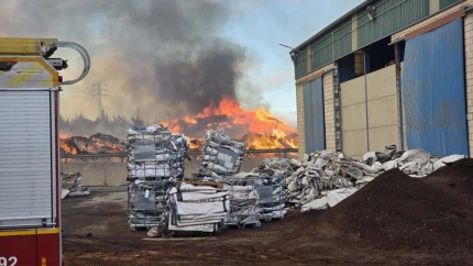 Incendio en San Vicente de Alcántara