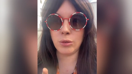 Julia Blázquez, guía turística, en el vídeo