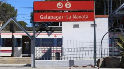 Galapagar denuncia el estado deplorable y de abandono de la estación de tren de La Navata