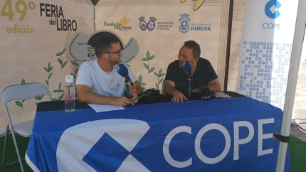 Juan Antonio García Villadeamigo, presidente de la Asociación de Libreros de Huelva