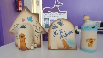 Urna para cenizas de mascotas
