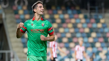 Asier Osambela, futbolista de Osasuna