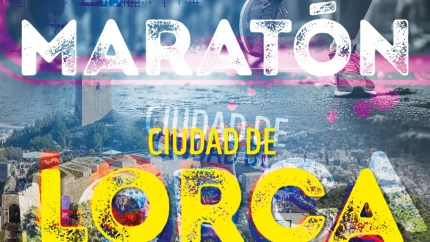 Cartel Media Maratón Ciudad de Lorca