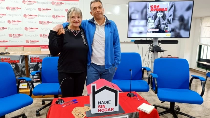 Soledad y Carlos Manuel son usuarios de los recursos para personas sin hogar de Cáritas Salamanca