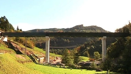 Obras del TAV en Gipuzkoa