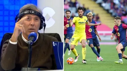 Paco González y el Villarreal - Barcelona