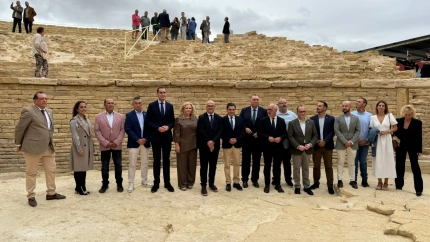 Inauguración Anfiteatro Romano de Obulco