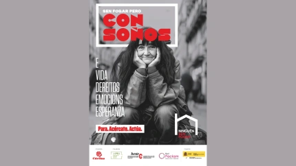 Cartel de este año de la campaña de Cáritas