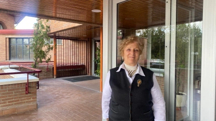 Manoli Marcos, residente de la Casa de la Beneficencia desde el año 2021