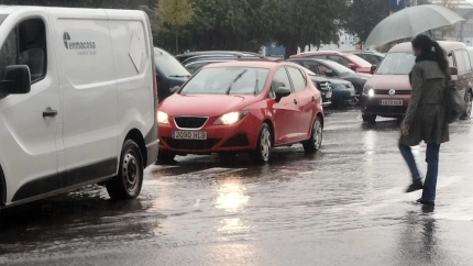 Inundaciones en la zona de A Palloza este martes