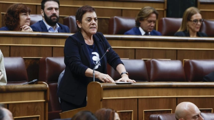 La portavoz de EH Bildu, Mertxe Aizpurua
