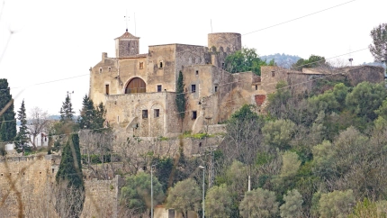 Fortaleza de Canyelles en la comarca de El Garraf, Barcelona