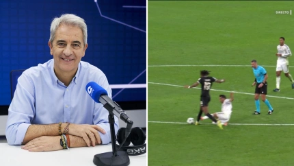 Manolo Lama y la roja a Brahim