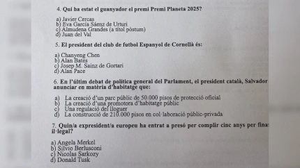 Imagen del text realizado por la UAB