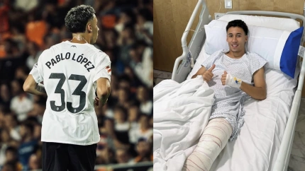 Pablo López, operado del cruzado