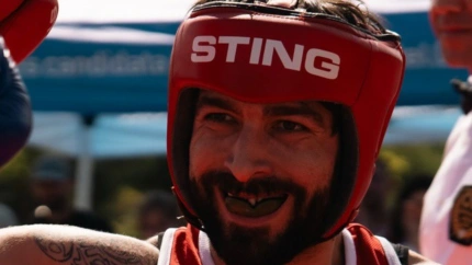 Marcelo Moreno, tras proclamarse campeón de España de boxeo adaptado