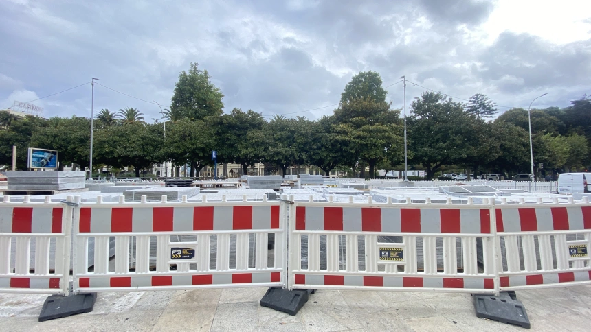 Vallas de Obras en Los Cantones (A Coruña)